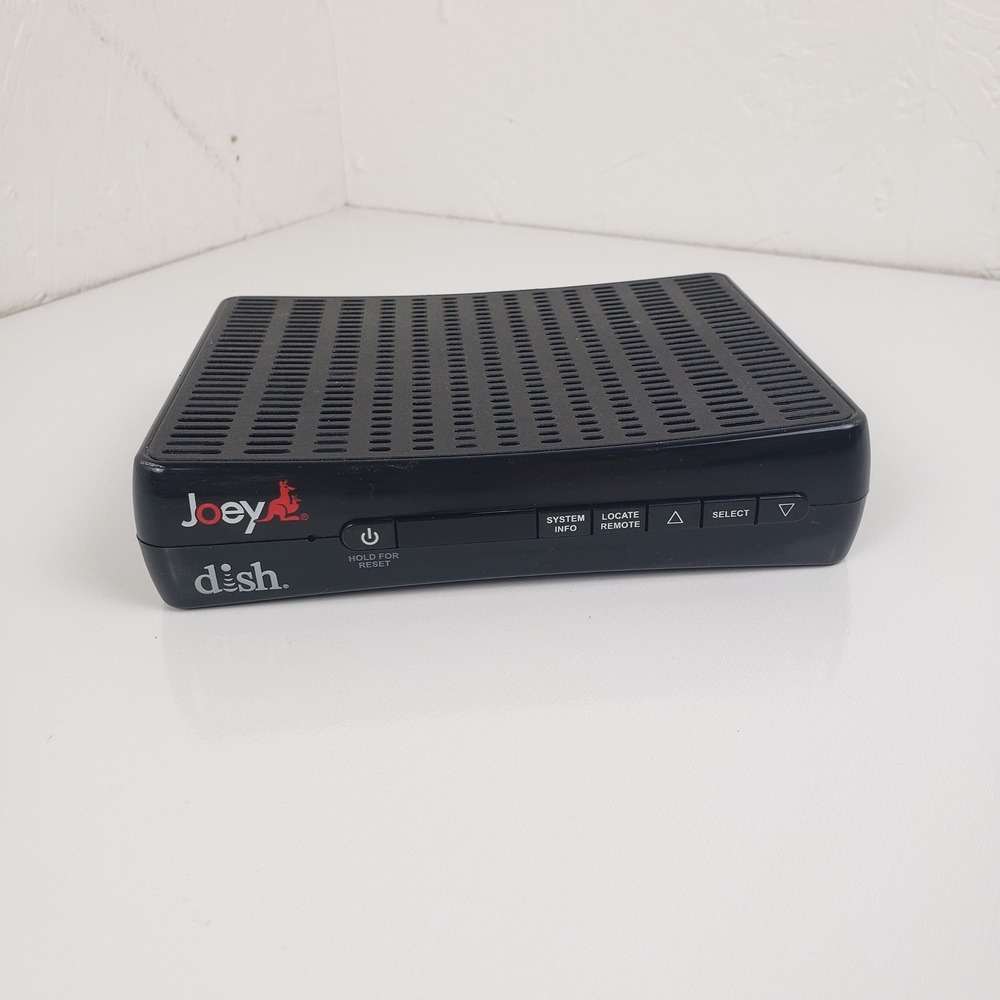 Dish Network Joey CR Satellite Receiver Client Box Black Joey With Power Adapter